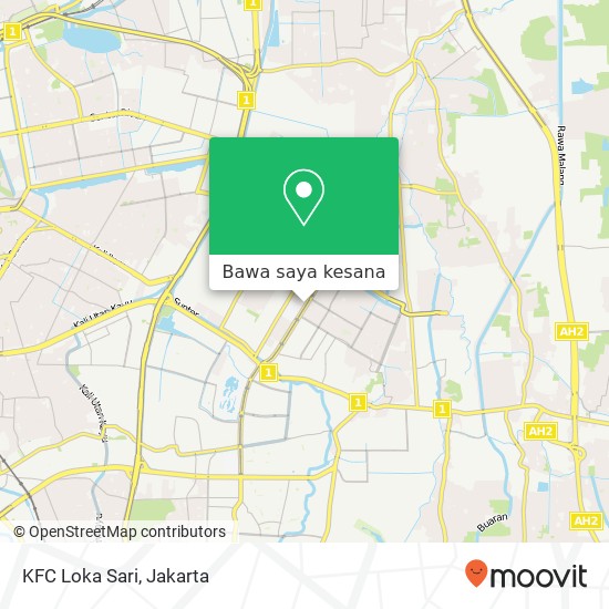 Peta KFC Loka Sari