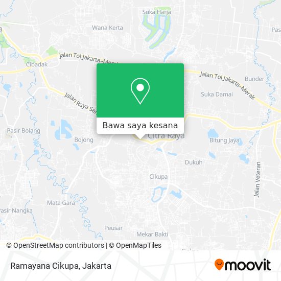 Peta Ramayana Cikupa