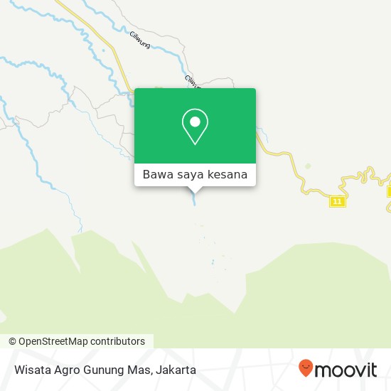 Peta Wisata Agro Gunung Mas