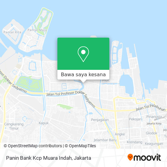 Peta Panin Bank Kcp Muara Indah