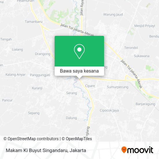 Peta Makam Ki Buyut Singandaru