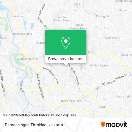 Peta Pemancingan TirtoNadi