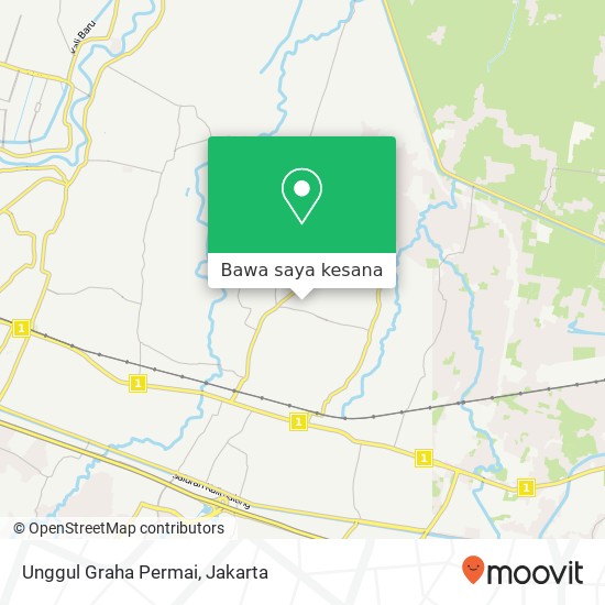 Peta Unggul Graha Permai