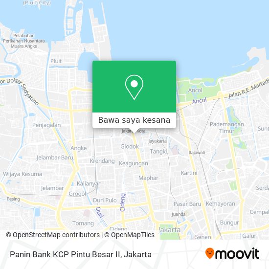 Peta Panin Bank KCP Pintu Besar II