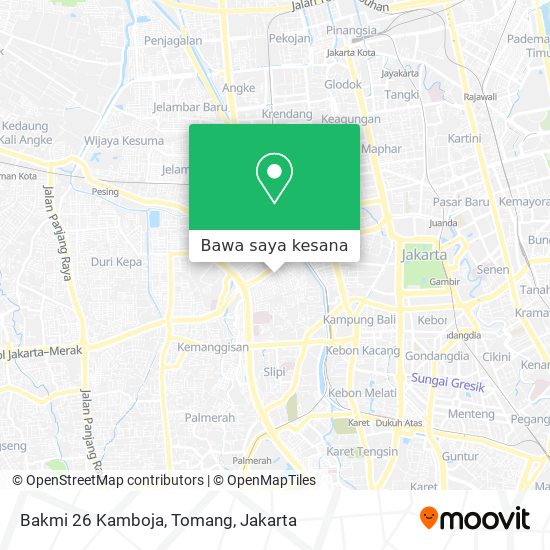 Peta Bakmi 26 Kamboja, Tomang