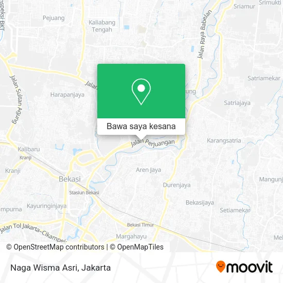 Peta Naga Wisma Asri