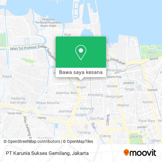 Peta PT Karunia Sukses Gemilang