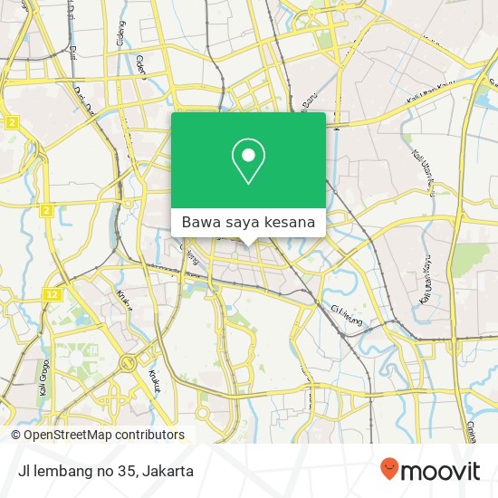 Peta Jl lembang no 35