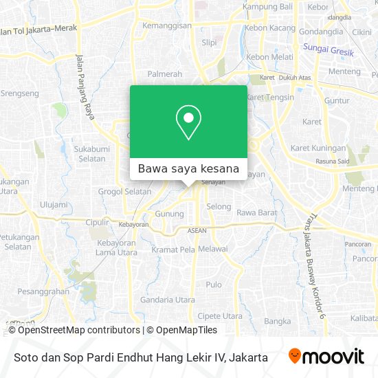 Peta Soto dan Sop Pardi Endhut Hang Lekir IV