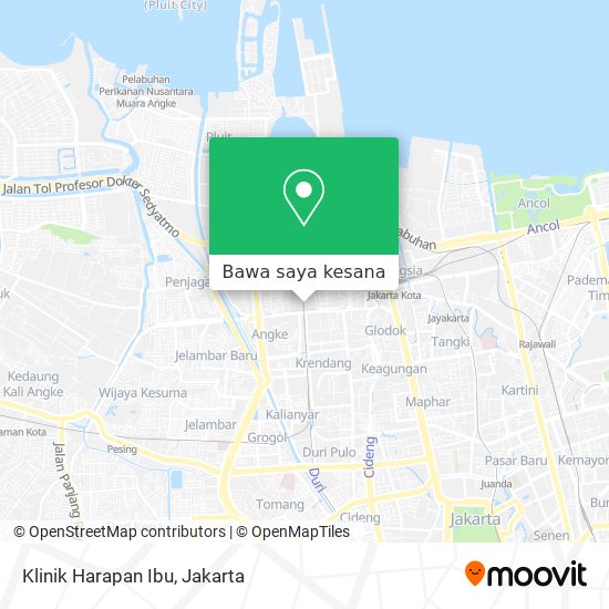 Peta Klinik Harapan Ibu