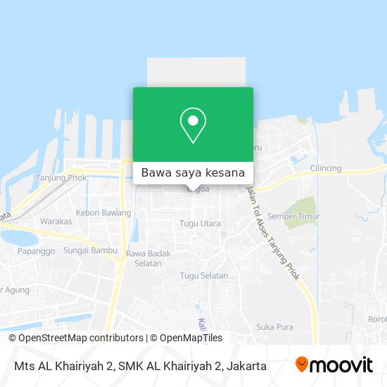 Peta Mts AL Khairiyah 2, SMK AL Khairiyah 2