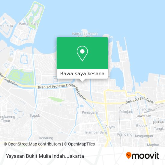 Peta Yayasan Bukit Mulia Indah