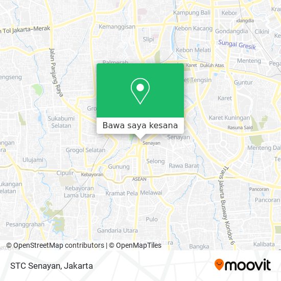 Peta STC Senayan