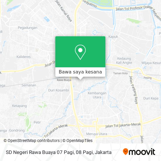 Peta SD Negeri Rawa Buaya 07 Pagi, 08 Pagi