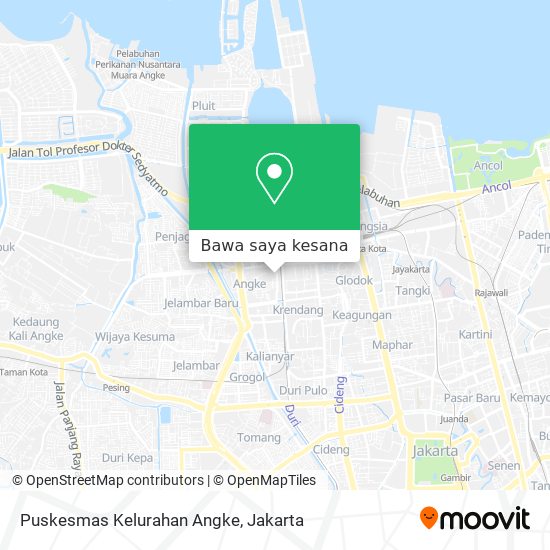 Peta Puskesmas Kelurahan Angke