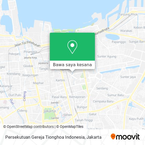 Peta Persekutuan Gereja Tionghoa Indonesia