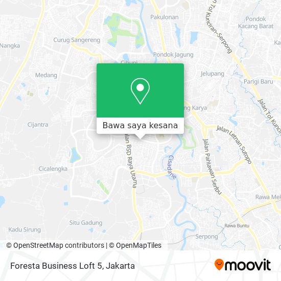 Peta Foresta Business Loft 5