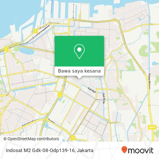 Peta Indosat M2 Gdk-08-Odp139-16