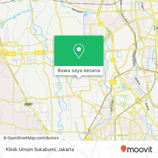 Peta Klinik Umum Sukabumi