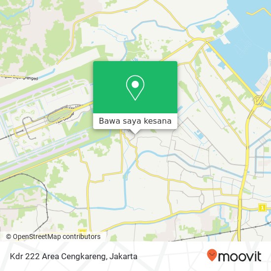 Peta Kdr 222 Area Cengkareng