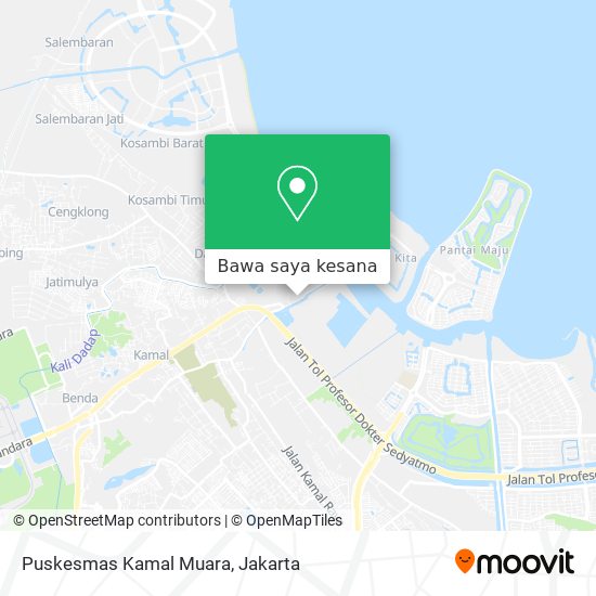 Peta Puskesmas Kamal Muara