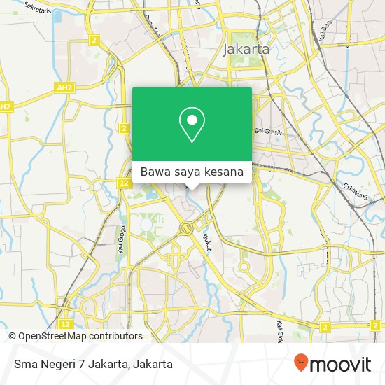 Peta Sma Negeri 7 Jakarta
