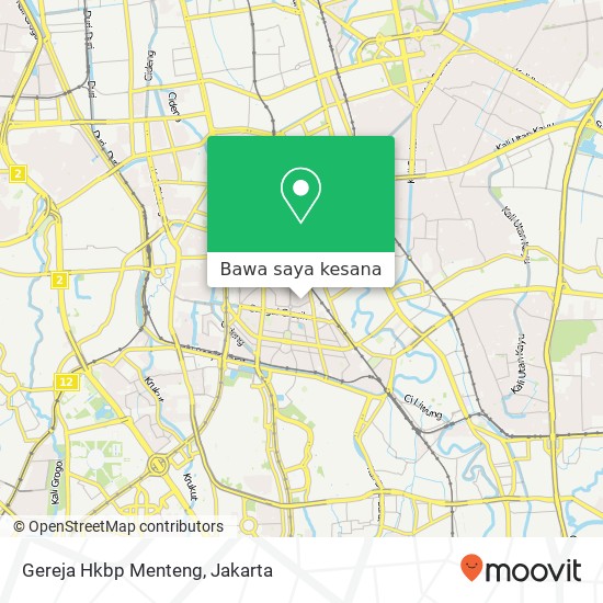 Peta Gereja Hkbp Menteng