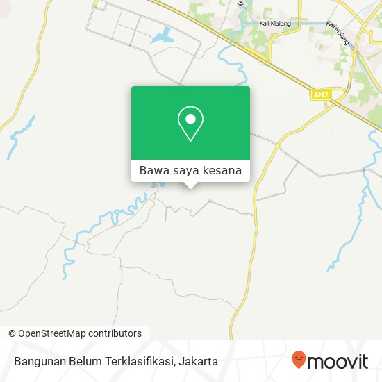 Peta Bangunan Belum Terklasifikasi