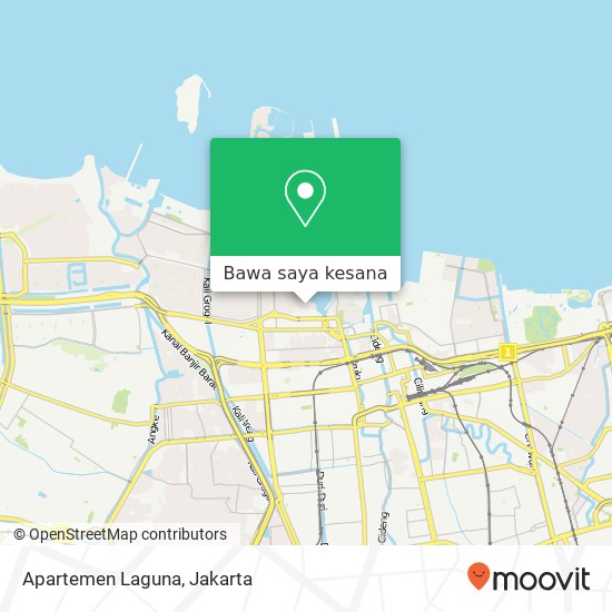 Peta Apartemen Laguna