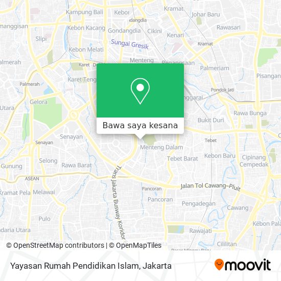 Peta Yayasan Rumah Pendidikan Islam