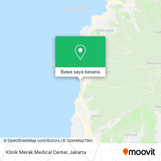 Peta Klinik Merak Medical Center