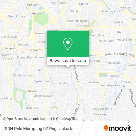 Peta SDN Pela Mampang 07 Pagi