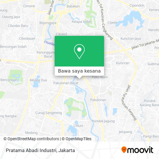 Peta Pratama Abadi Industri