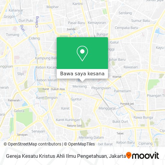 Peta Gereja Kesatu Kristus Ahli Ilmu Pengetahuan