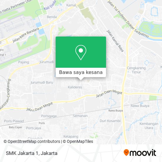 Peta SMK Jakarta 1