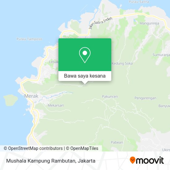 Peta Mushala Kampung Rambutan