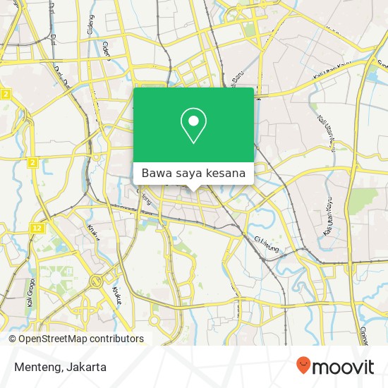 Peta Menteng