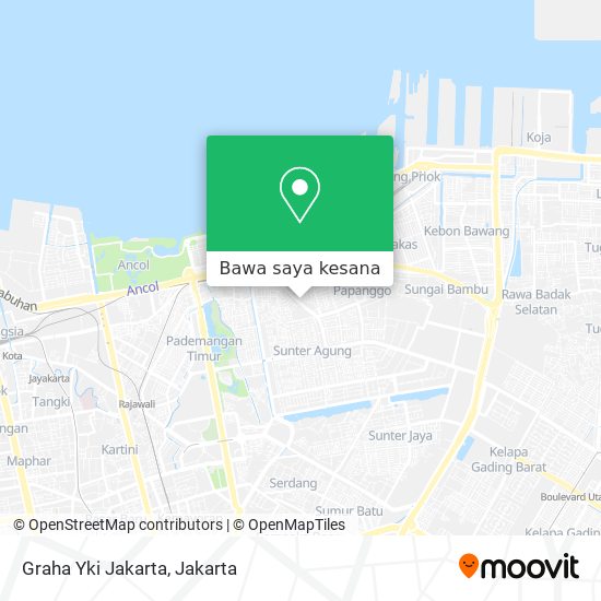 Peta Graha Yki Jakarta