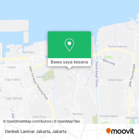 Peta Denbek Lanmar Jakarta