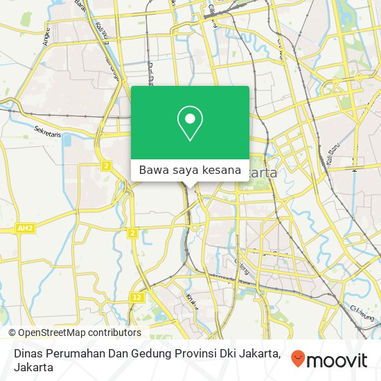 Peta Dinas Perumahan Dan Gedung Provinsi Dki Jakarta