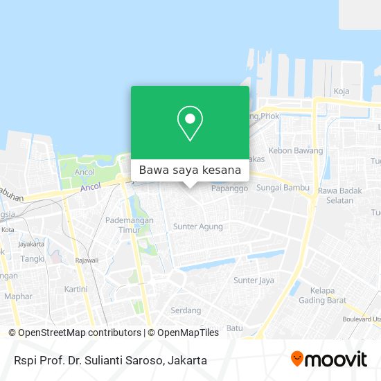 Peta Rspi Prof. Dr. Sulianti Saroso