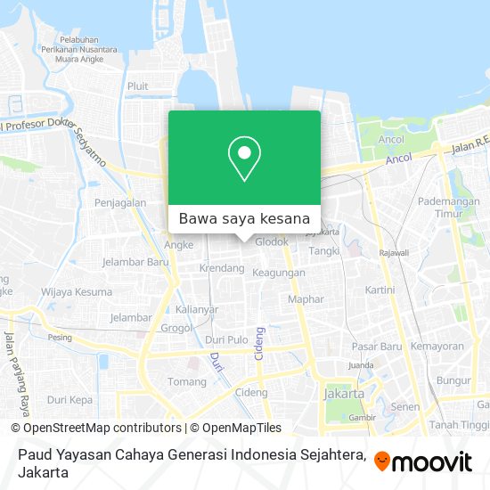 Peta Paud Yayasan Cahaya Generasi Indonesia Sejahtera