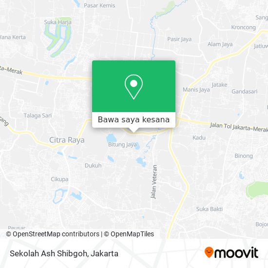 Peta Sekolah Ash Shibgoh