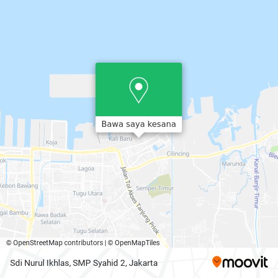 Peta Sdi Nurul Ikhlas, SMP Syahid 2