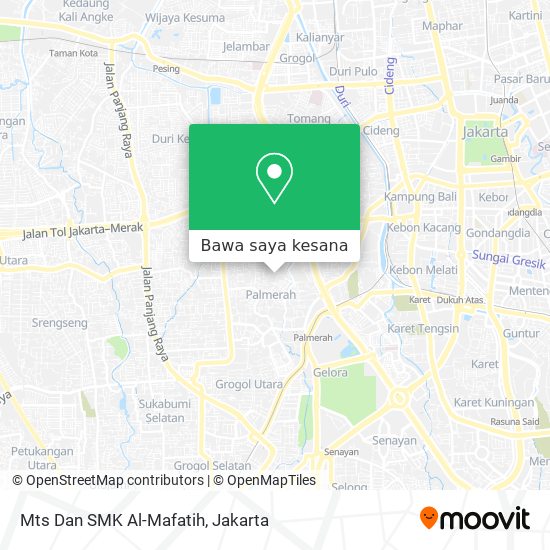 Peta Mts Dan SMK Al-Mafatih