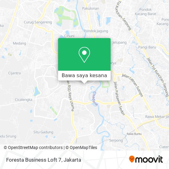 Peta Foresta Business Loft 7