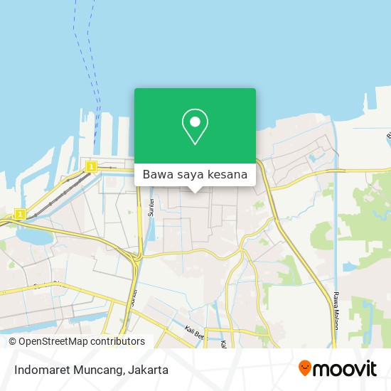 Peta Indomaret Muncang