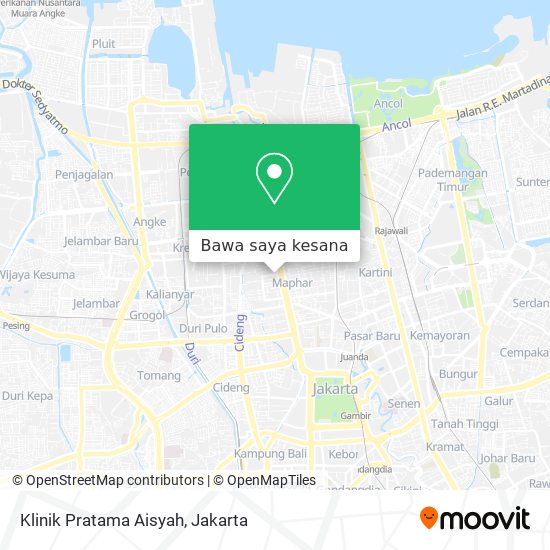 Peta Klinik Pratama Aisyah