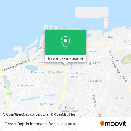 Peta Gereja Baptis Indonesia Dahlia