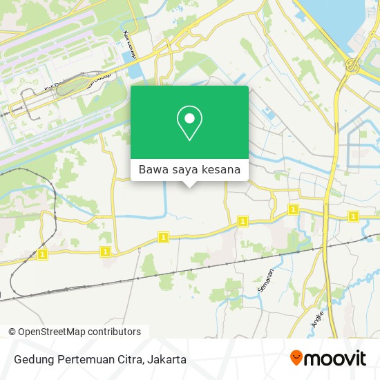 Peta Gedung Pertemuan Citra